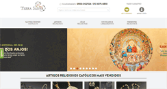 Desktop Screenshot of cruzterrasanta.com.br